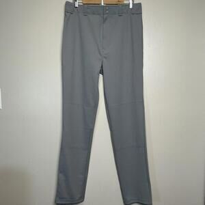 Rawlings Baseball Pants Gray Semi-Relaxed Fit Mens Adult Size‎ LARGE New w/ tags